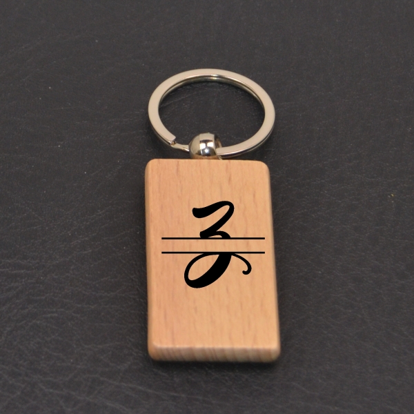 Schlüsselanhänger mit Monogram